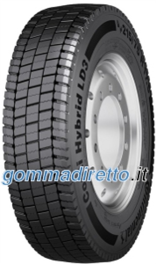 Foto pneumatico: CONTINENTAL, HYBRID LD3 M+S 14PR 3PMSF 265/70 R17.517.5 139M Quattro-stagioni