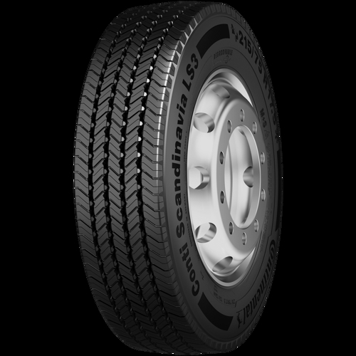 Foto pneumatico: CONTINENTAL, SCANDINAVIA LS3 LRF 12PR M+S 3PMSF 215/75 R17.517.5 126M Quattro-stagioni