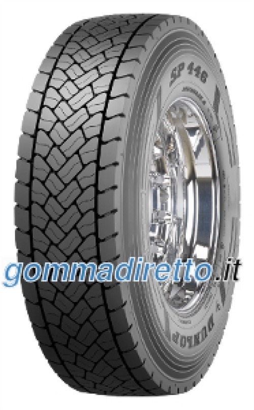 Foto pneumatico: DUNLOP, SP 446 295/60 R22.522.5 150K Quattro-stagioni