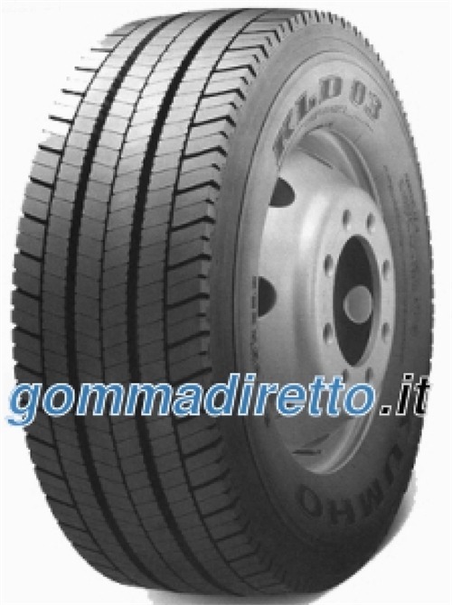 Foto pneumatico: KUMHO, KLD03 18PR M+S 3PMSF 315/80 R22.522.5 156L Quattro-stagioni