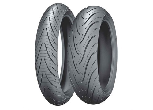 Foto pneumatico: MICHELIN, PILOT ROAD 3 FRONT 110/80 R1818 58W Estive